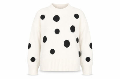 Womens UK Size L Marks and Spencer White Pullover Jumper