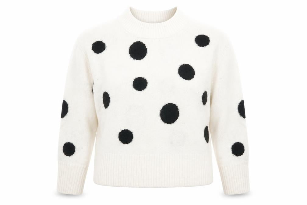 Womens UK Size M Marks and Spencer White Pullover Jumper