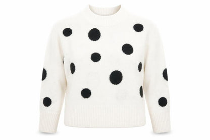 Womens UK Size M Marks and Spencer White Pullover Jumper