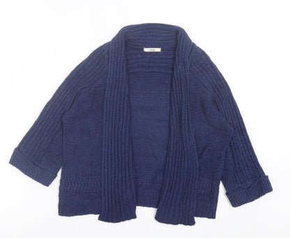 Womens UK Size 14 Marks and Spencer Beige Cardigan Jumper