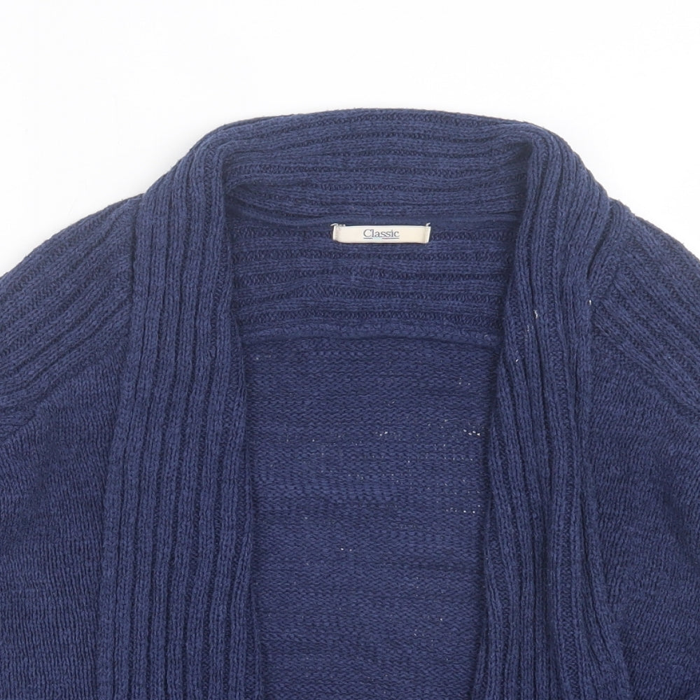 Womens UK Size 14 Marks and Spencer Beige Cardigan Jumper