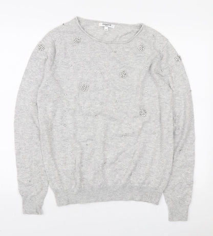 Womens UK Size M Sweewe Grey Pullover Jumper