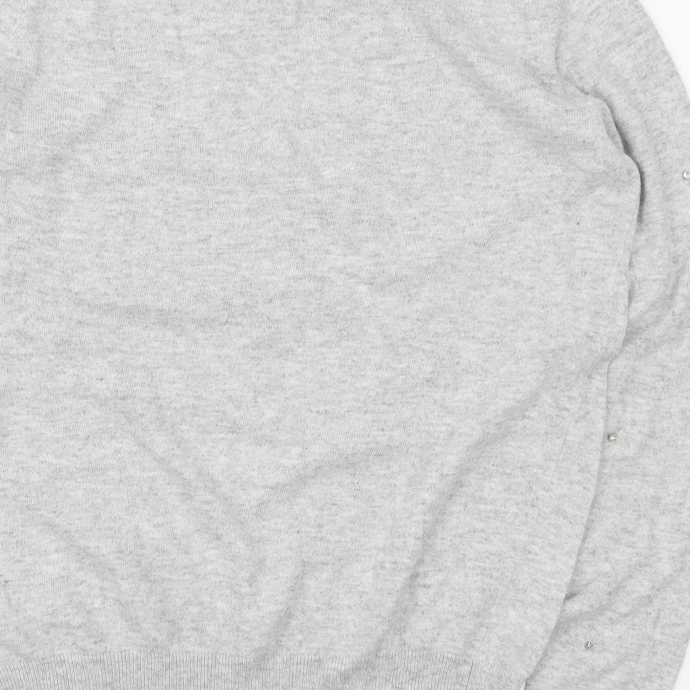 Womens UK Size M Sweewe Grey Pullover Jumper