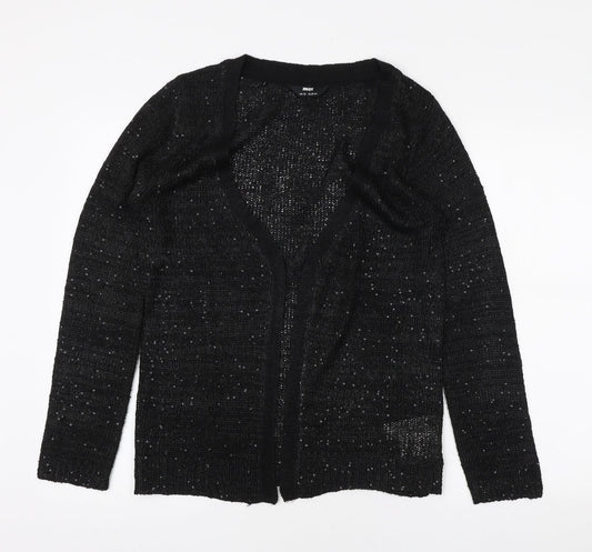 Womens UK Size 18 Max Black Cardigan Jumper