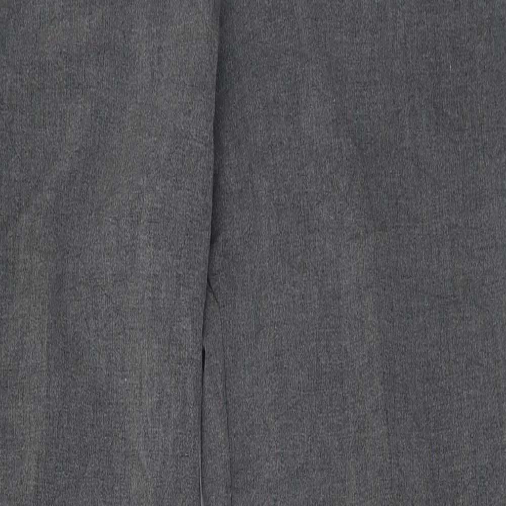 Womens UK Size 14 Marks and Spencer Regular Fit  Grey Trousers