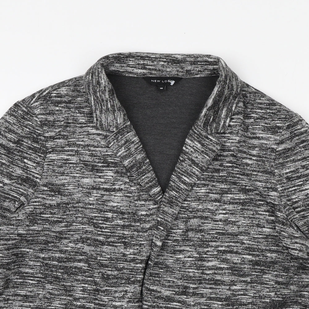 Womens UK Size 16 New Look Grey Jacket