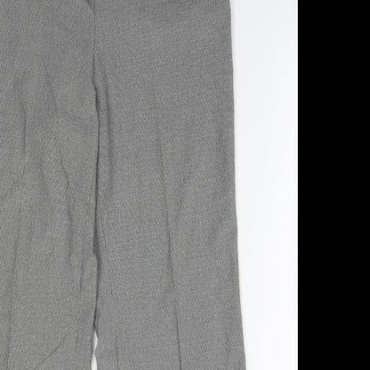 Womens UK Size 14 Marks and Spencer Regular Fit  White Trousers