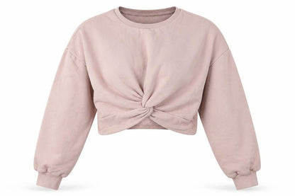 Womens UK Size S Divided by H&M Pink Pullover Sweatshirt