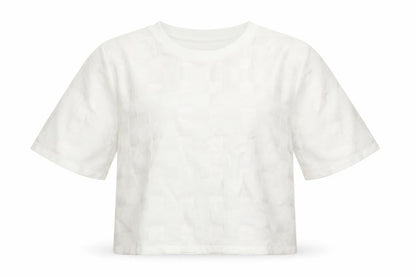Womens UK Size S Lola May White Basic Blouse