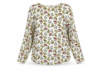 Womens UK Size 10 H&M White Basic Blouse