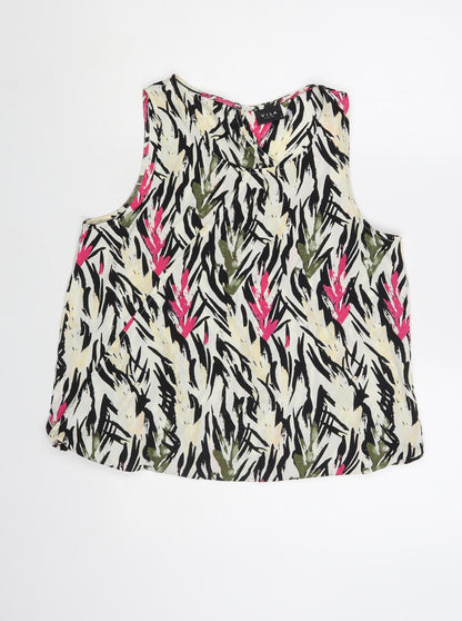 Womens UK Size S VILA Multicoloured Basic Blouse