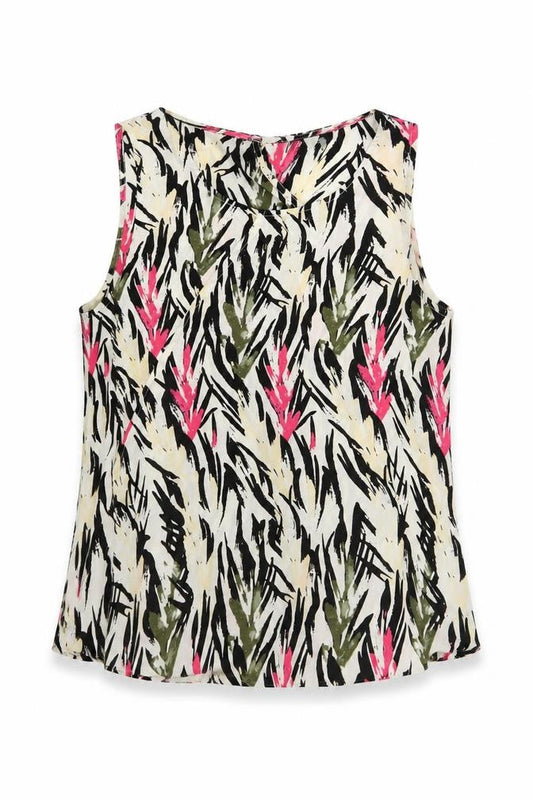 Womens UK Size S VILA Multicoloured Basic Blouse