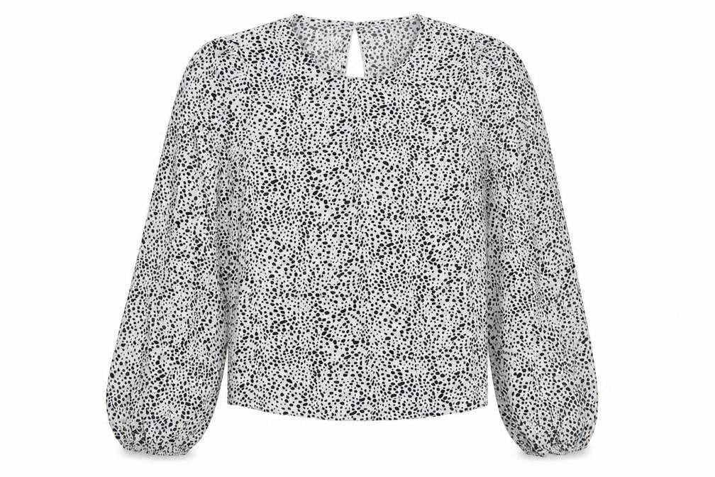 Womens UK Size M SheIn White Basic Blouse