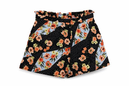Womens UK Size 10 Topshop Regular Fit Paperbag Shorts