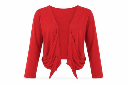 Womens UK Size 12 Marks and Spencer Red Wrap Sweatshirt