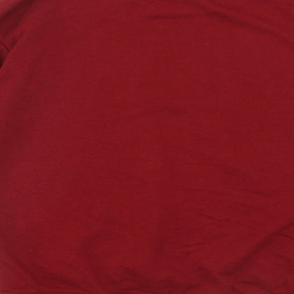 H&M Boys Red Cotton Pullover Sweatshirt Size 10 Years Pullover - Tignes