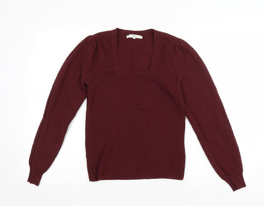 Womens UK Size 10 NEXT Purple Pullover Jumper