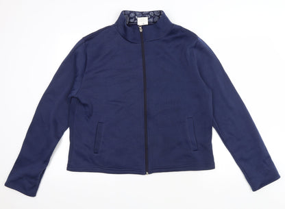 Womens UK Size M Anne De Lancay Blue Jacket