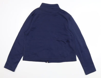 Womens UK Size M Anne De Lancay Blue Jacket