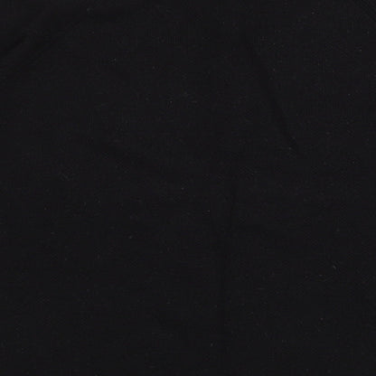 Gap Mens Black V-Neck Nylon Pullover Jumper Size S