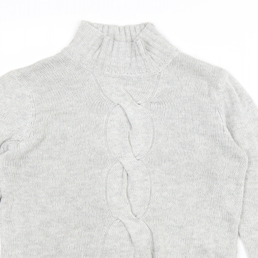 Womens UK Size 10 Principles Grey Pullover Jumper