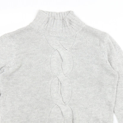 Womens UK Size 10 Principles Grey Pullover Jumper
