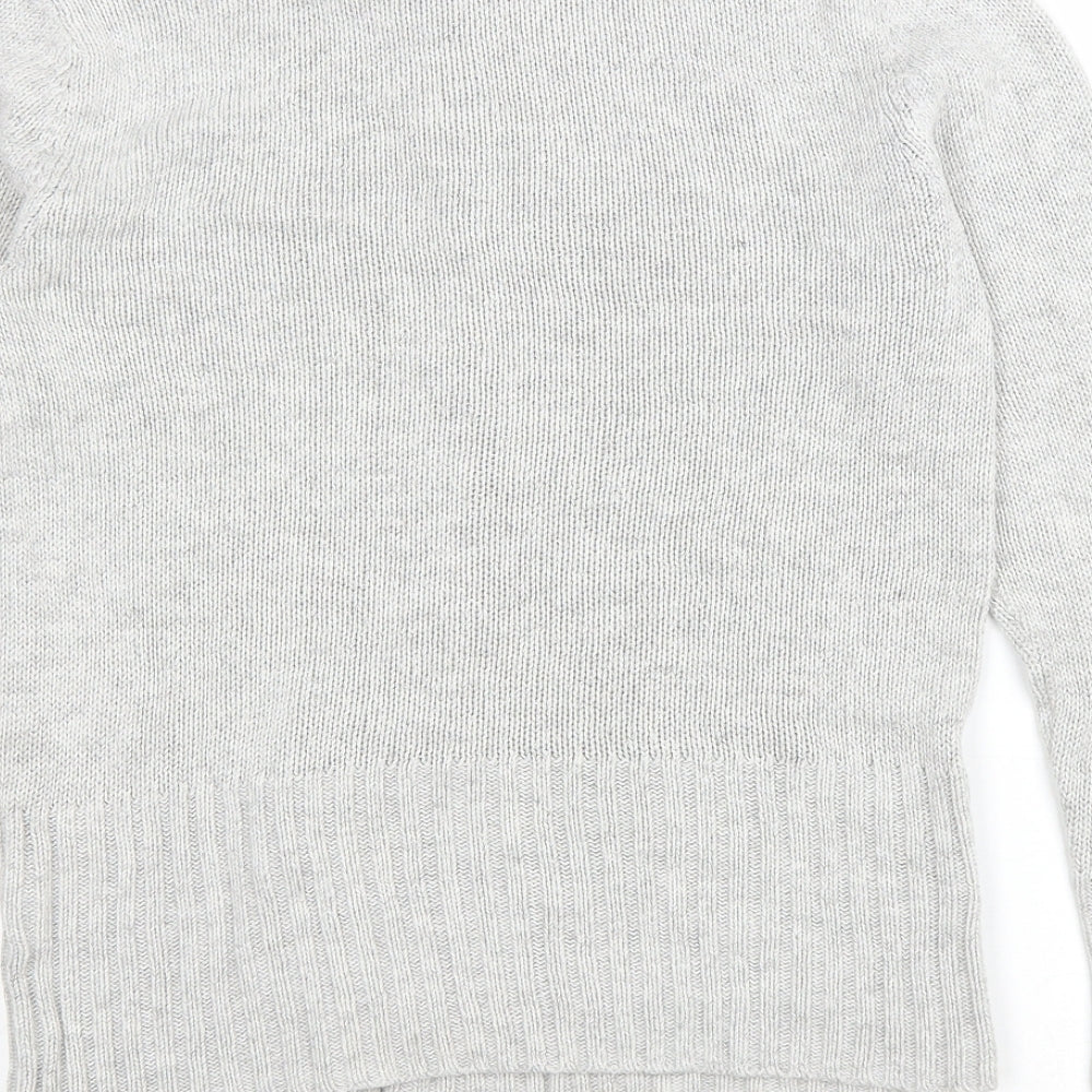 Womens UK Size 10 Principles Grey Pullover Jumper