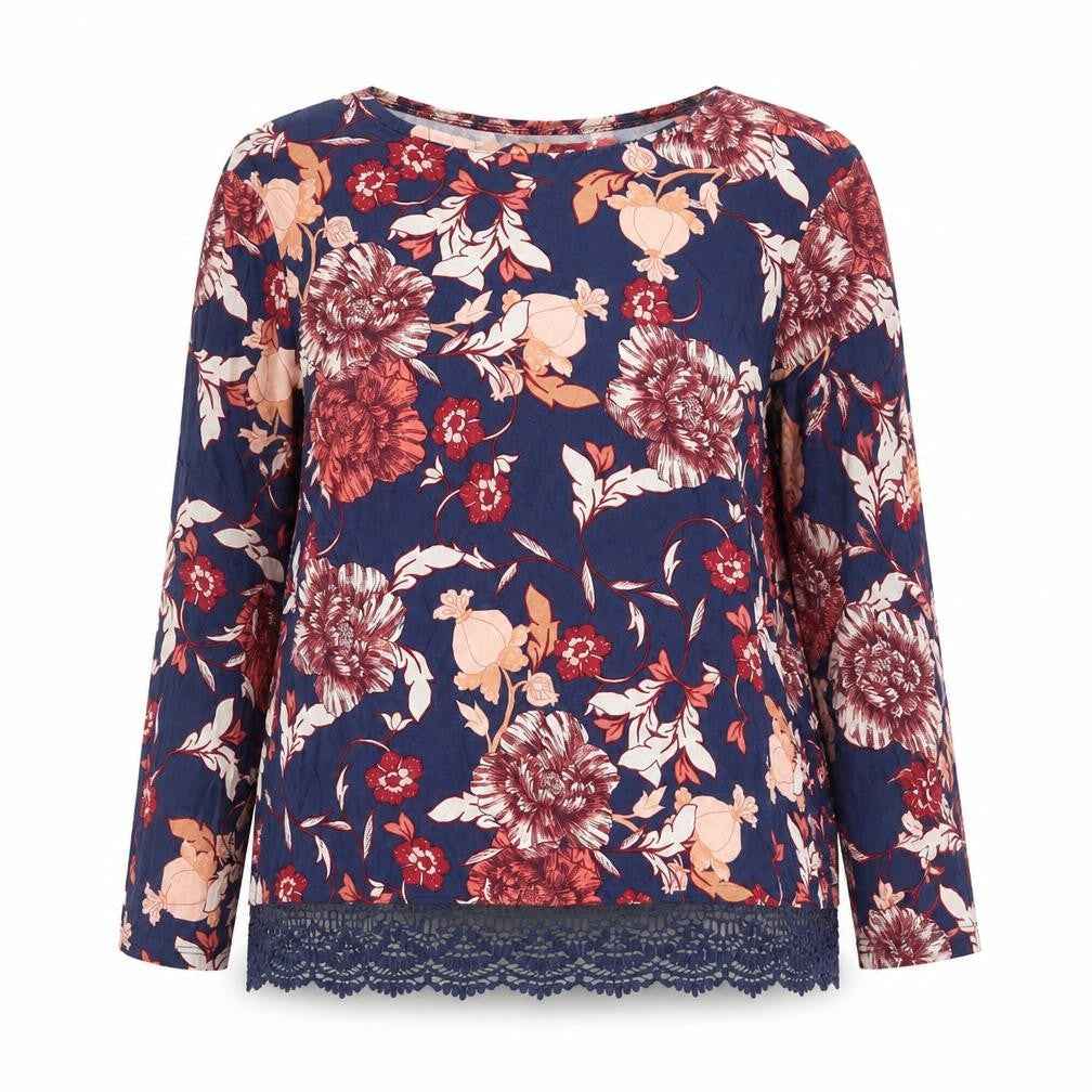 Womens UK Size 14 Dorothy Perkins Blue Basic Blouse