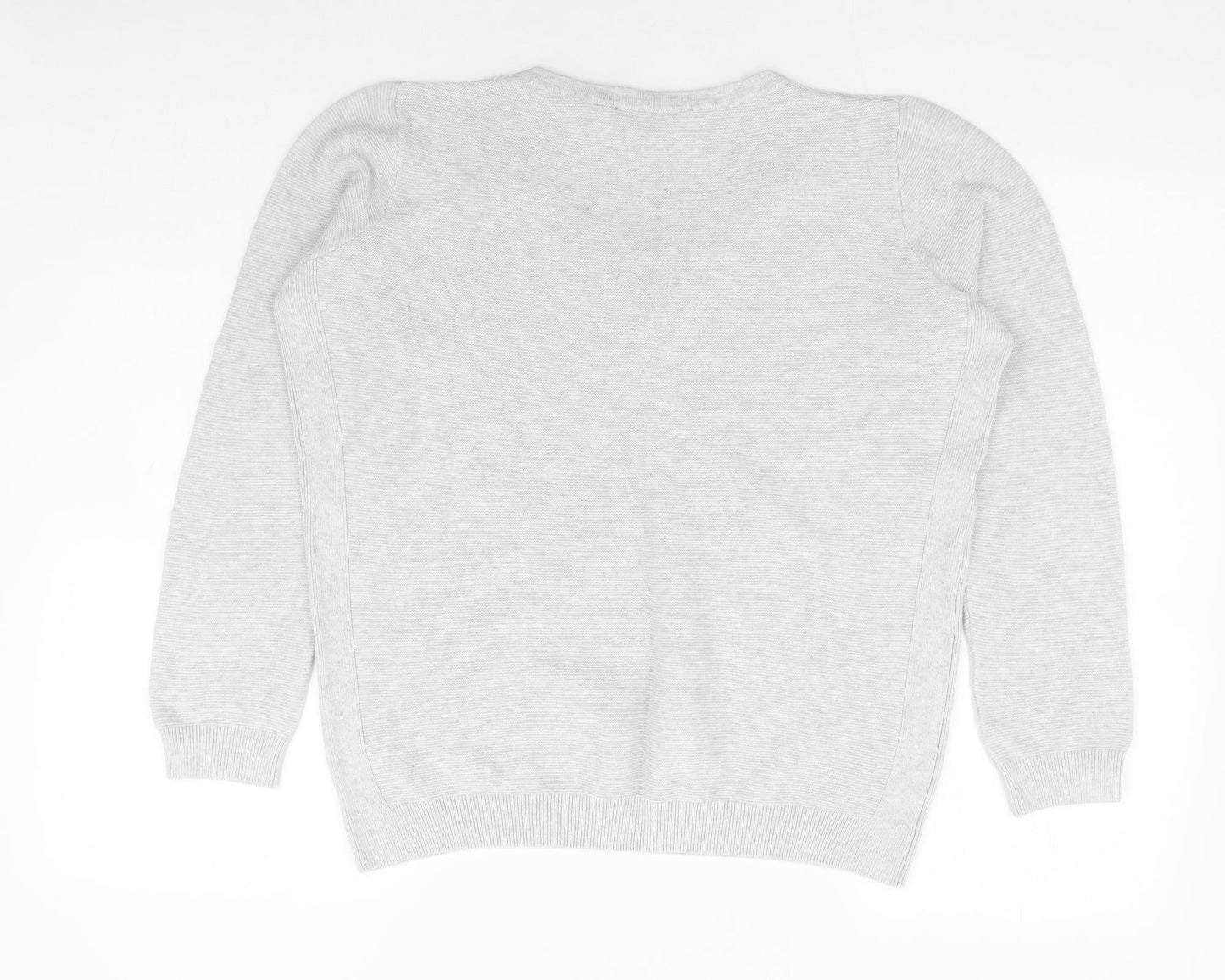 Womens UK Size 12 Dorothy Perkins Grey Pullover Jumper