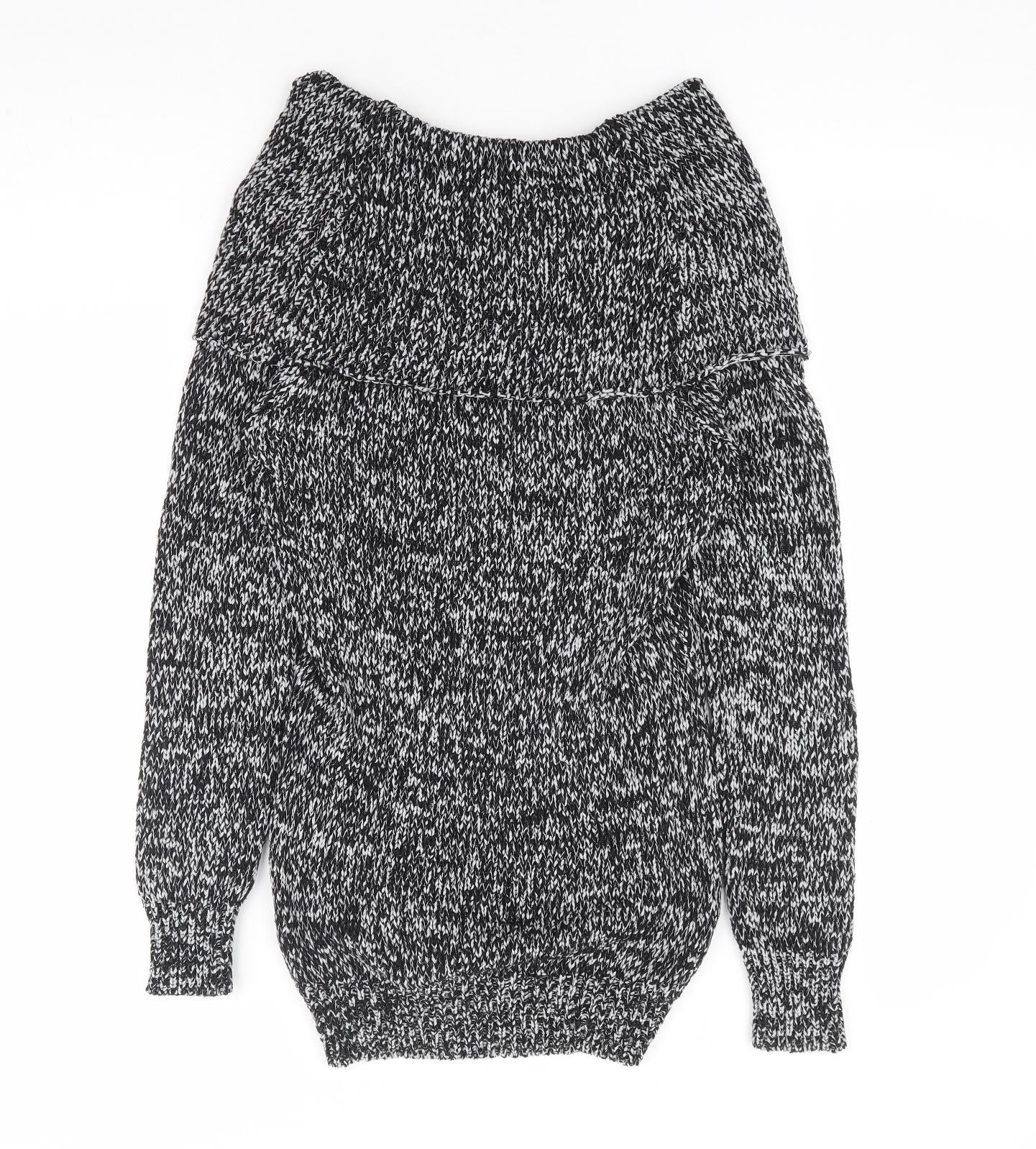 Womens UK Size 10 NEXT Black Pullover Jumper