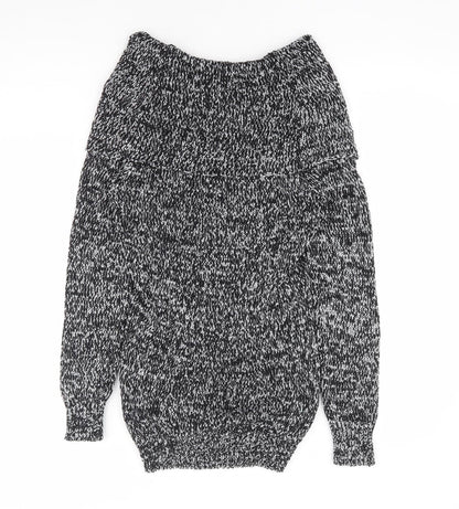 Womens UK Size 10 NEXT Black Pullover Jumper