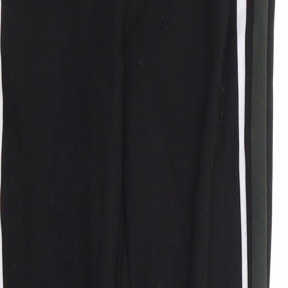 Womens UK Size M Zara Regular Fit  Black Trousers