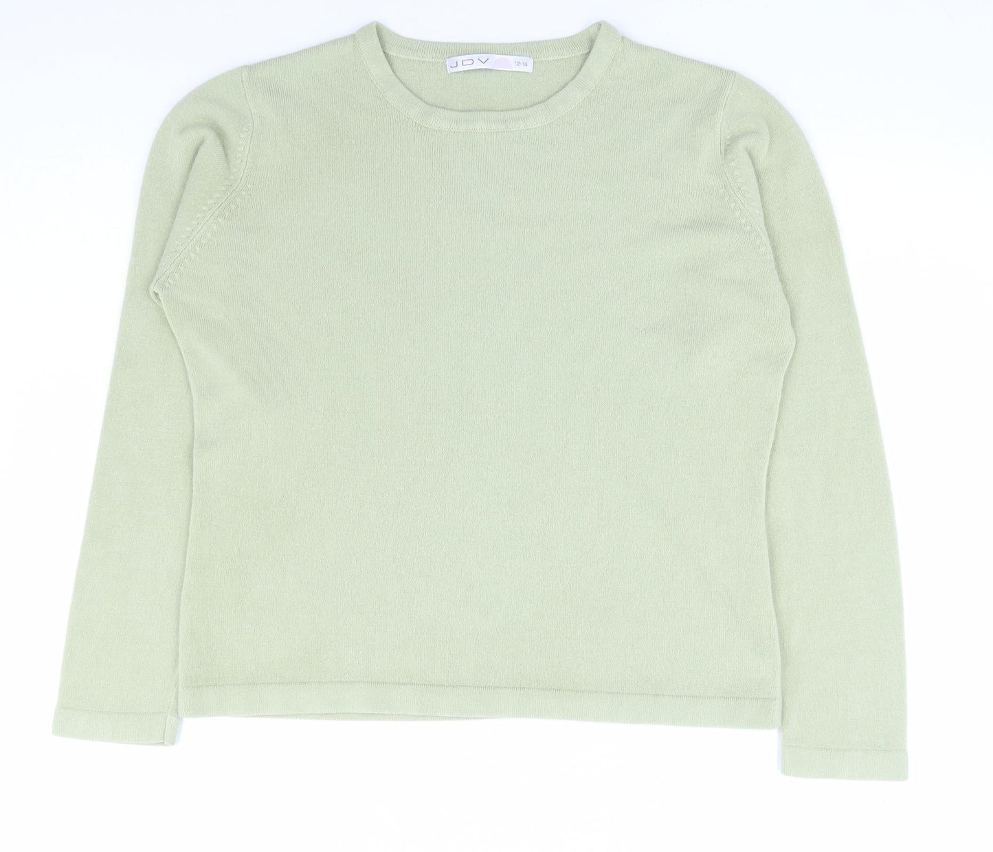 Womens UK Size 12 JDV Green Pullover Jumper