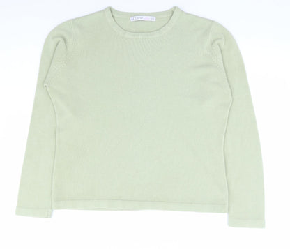 Womens UK Size 12 JDV Green Pullover Jumper