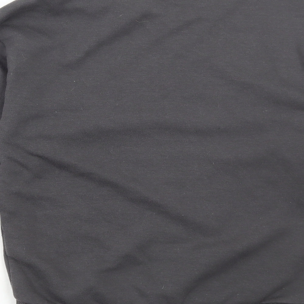 Primark Girls Grey Cotton Pullover Sweatshirt Size 10-11 Years Pullover - New York, Paris, London, Rainbow