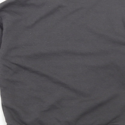Primark Girls Grey Cotton Pullover Sweatshirt Size 10-11 Years Pullover - New York, Paris, London, Rainbow