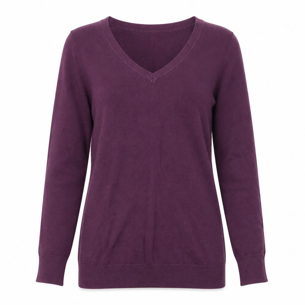 Womens UK Size S H&M Purple Pullover Jumper