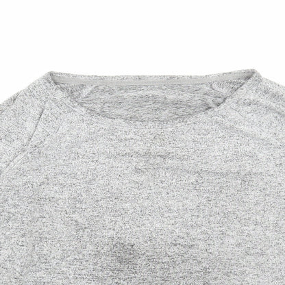 Primark Womens Grey Boat Neck Viscose Pullover Jumper Size M