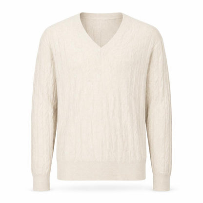 Mens UK Size XL Marks and Spencer Beige Pullover Jumper
