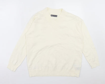 Womens UK Size S Marks and Spencer Ivory Pullover Jumper
