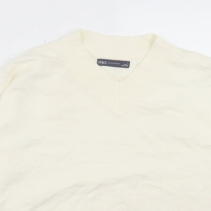 Womens UK Size S Marks and Spencer Ivory Pullover Jumper