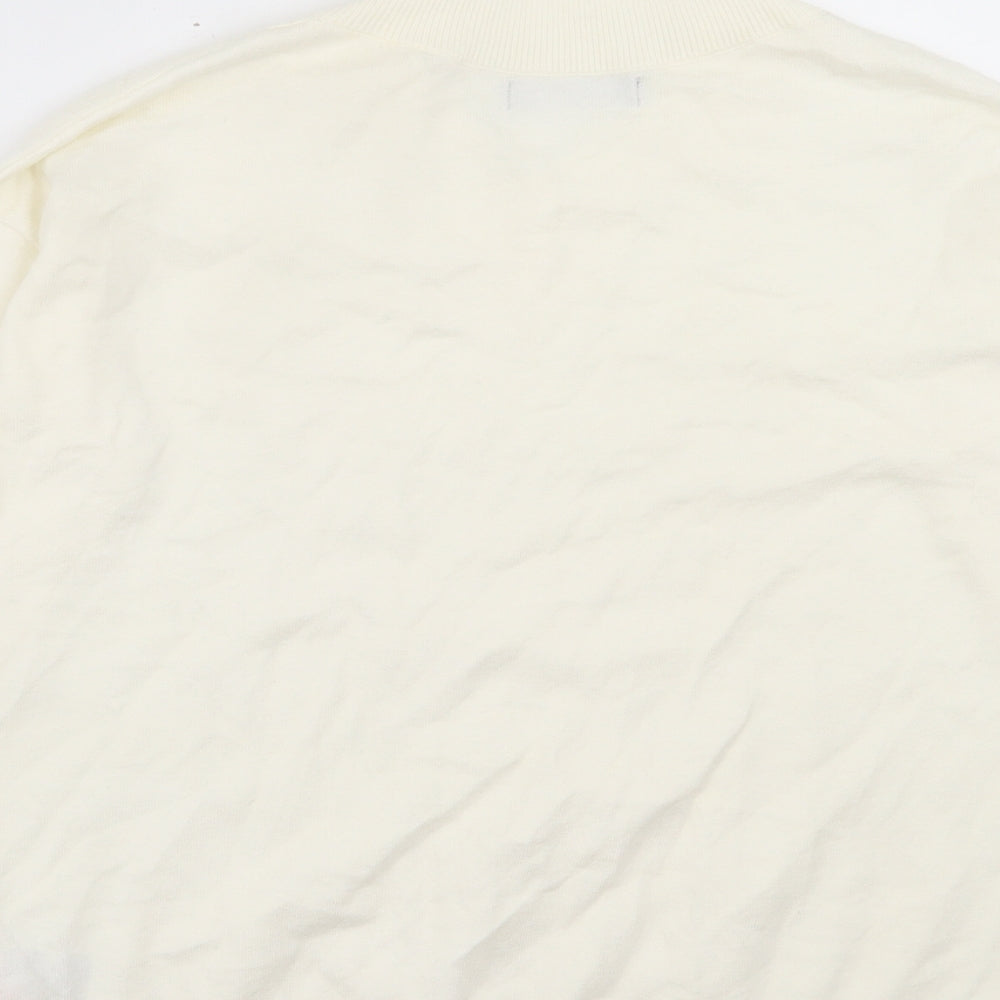 Womens UK Size S Marks and Spencer Ivory Pullover Jumper