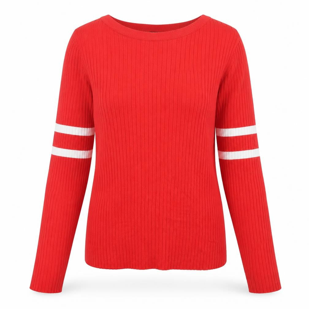 Womens UK Size S H&M Red Pullover Jumper