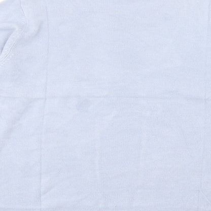 Womens UK Size 14 Marks and Spencer Blue Pullover Jumper