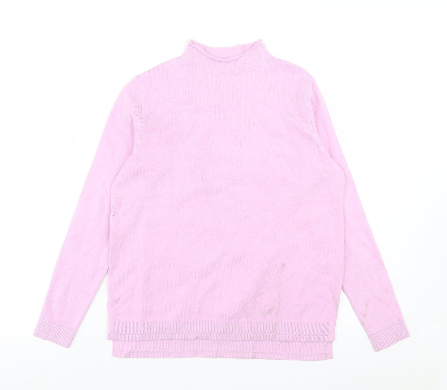 Womens UK Size 10 Marks and Spencer Purple Pullover Jumper