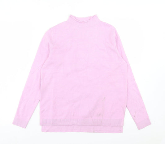 Womens UK Size 10 Marks and Spencer Purple Pullover Jumper