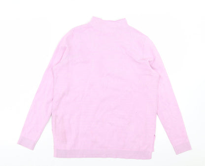 Womens UK Size 10 Marks and Spencer Purple Pullover Jumper