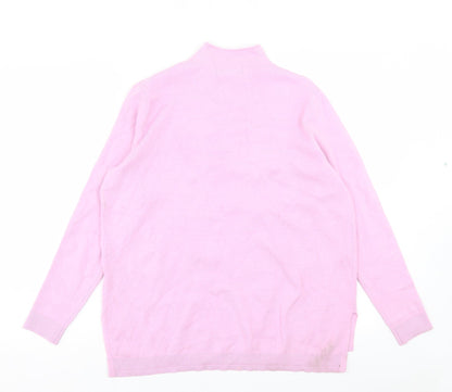 Womens UK Size 14 Marks and Spencer Purple Pullover Jumper
