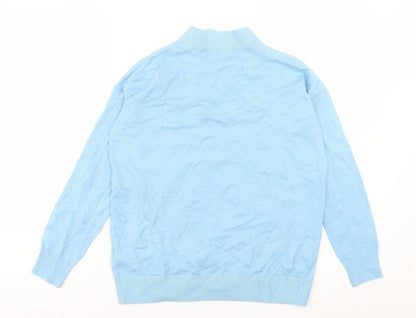 Womens UK Size XS Marks and Spencer Blue Pullover Jumper