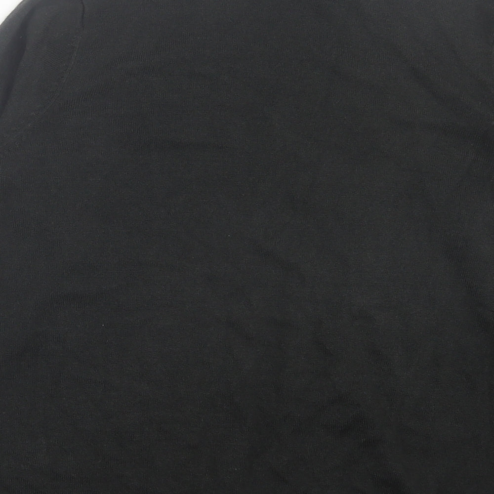 Womens UK Size M Marks and Spencer Black Cardigan Jumper